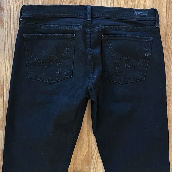 Citizens of Humanity sz 31 rise 9” inseam 30” Men's Black Jeans great pre owned - Picture 4 of 6